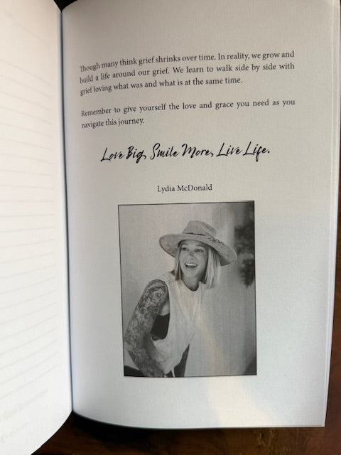 grief journal - letters to the other side