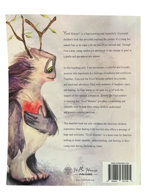 children's book - grief monster