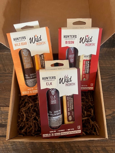 summer sausage - elk & swiss cheese