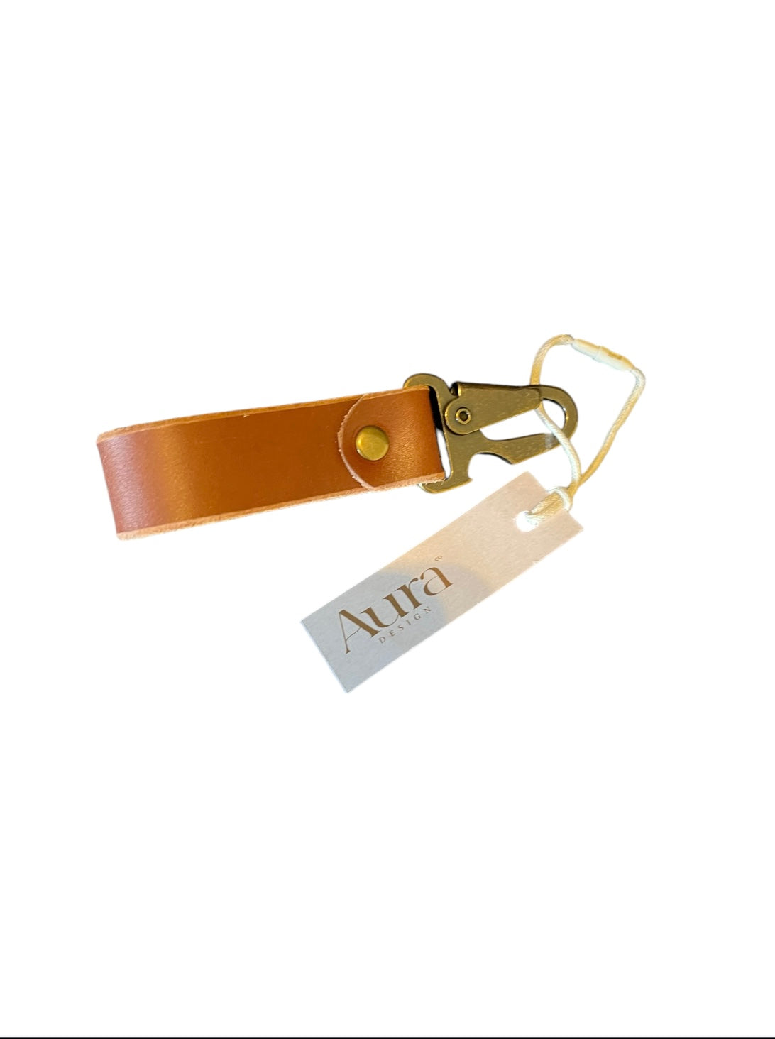 keychain - leather bottle opener