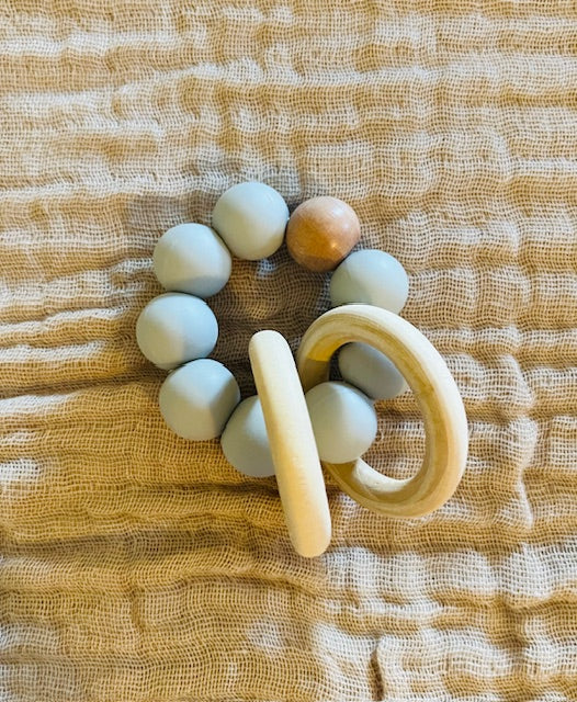 teether - silicone beaded teether toy