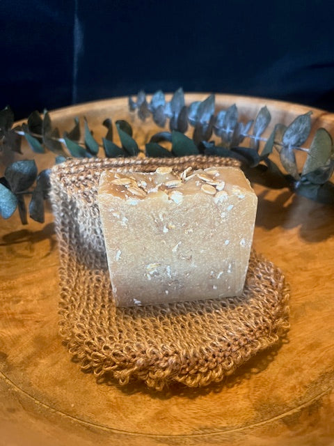 soap - handmade oatmeal, milk & honey scent