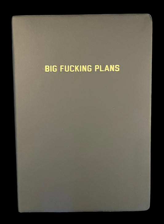 journal - big fucking plans