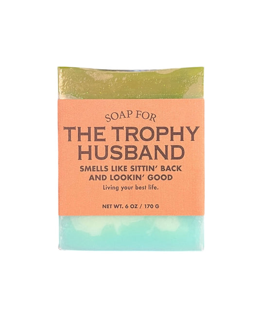 soap - the trophy husband coconut soap