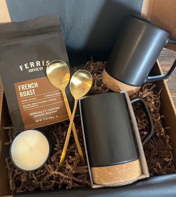 mug - large coffee mug w/lid & removable cork base